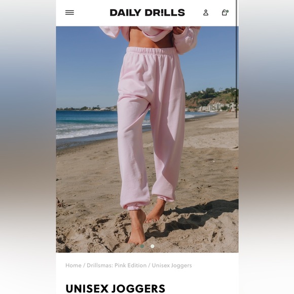 ISO DAILY DRILLS cupid joggers - Picture 1 of 1